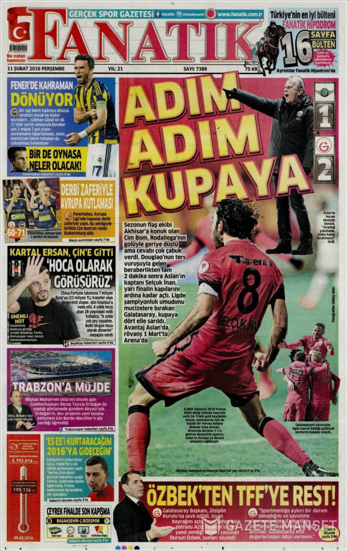 Ce scriu azi ziarele de sport din lume (11 februarie 2016)