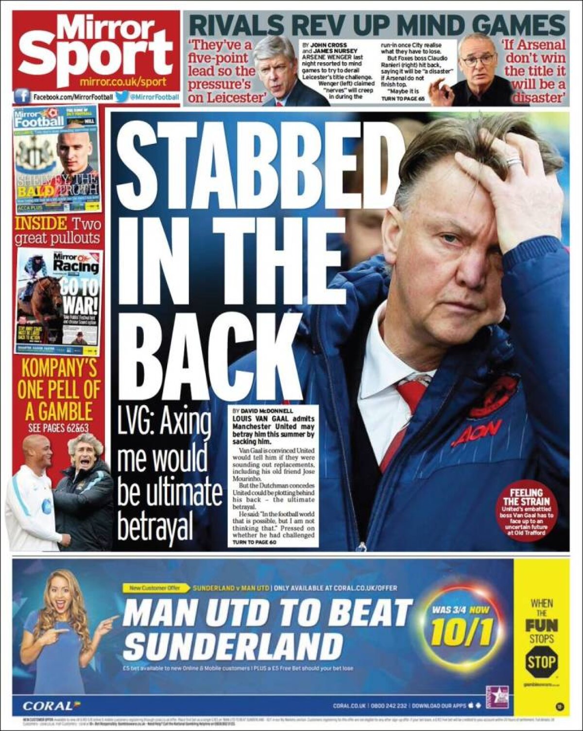 Ce scriu azi ziarele de sport din lume (13 februarie 2016)