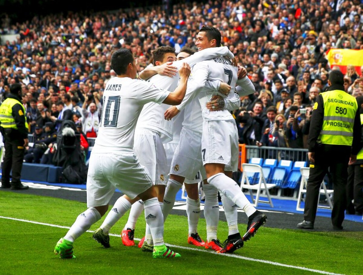 VIDEO Real Madrid, victorie simplă cu Bilbao. Goluri splendide marcate de Cristiano Ronaldo și James Rodriguez