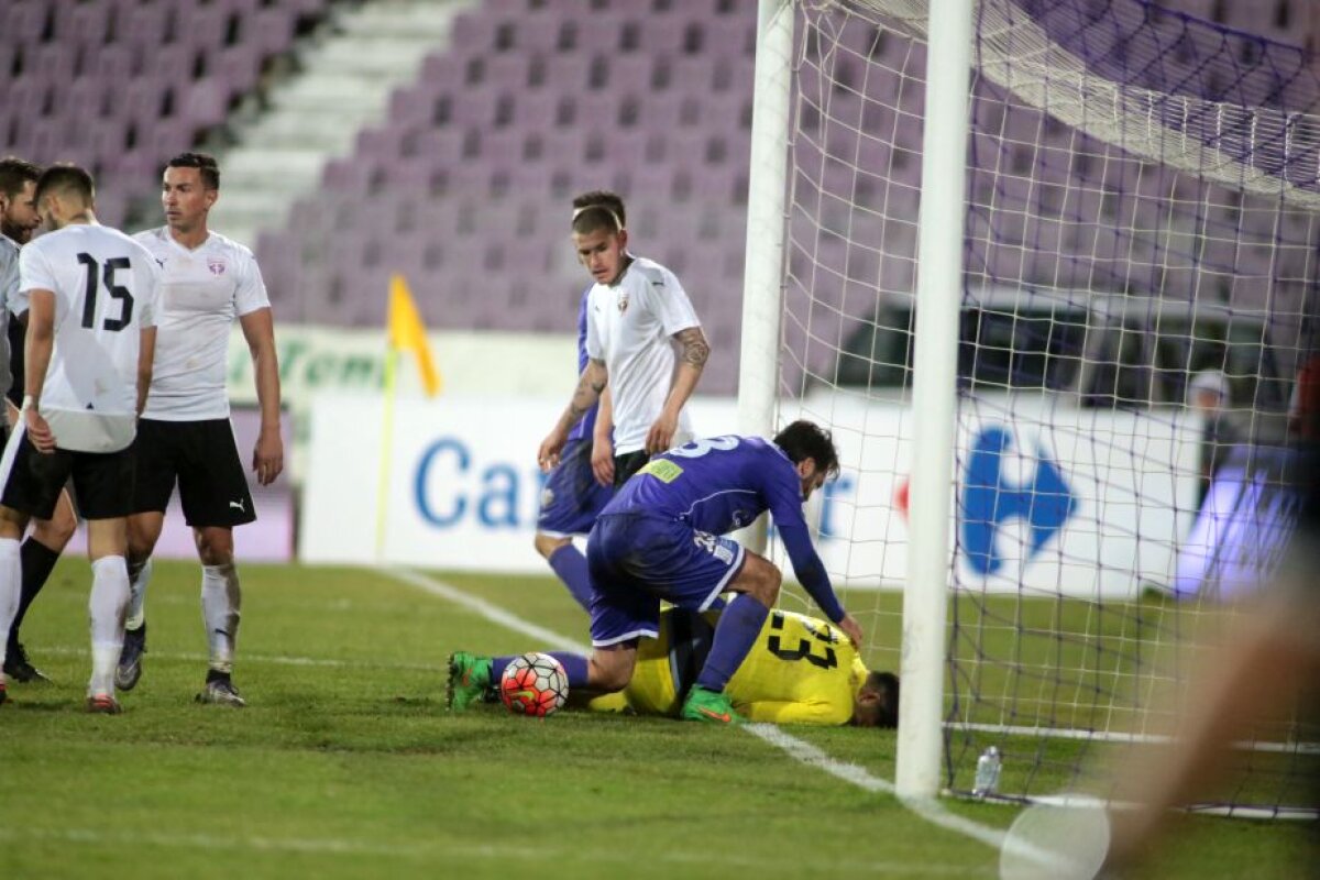 VIDEO ACS Poli - FC Voluntari 1-2. Final incredibil de meci: goluri Zicu și Tudorie