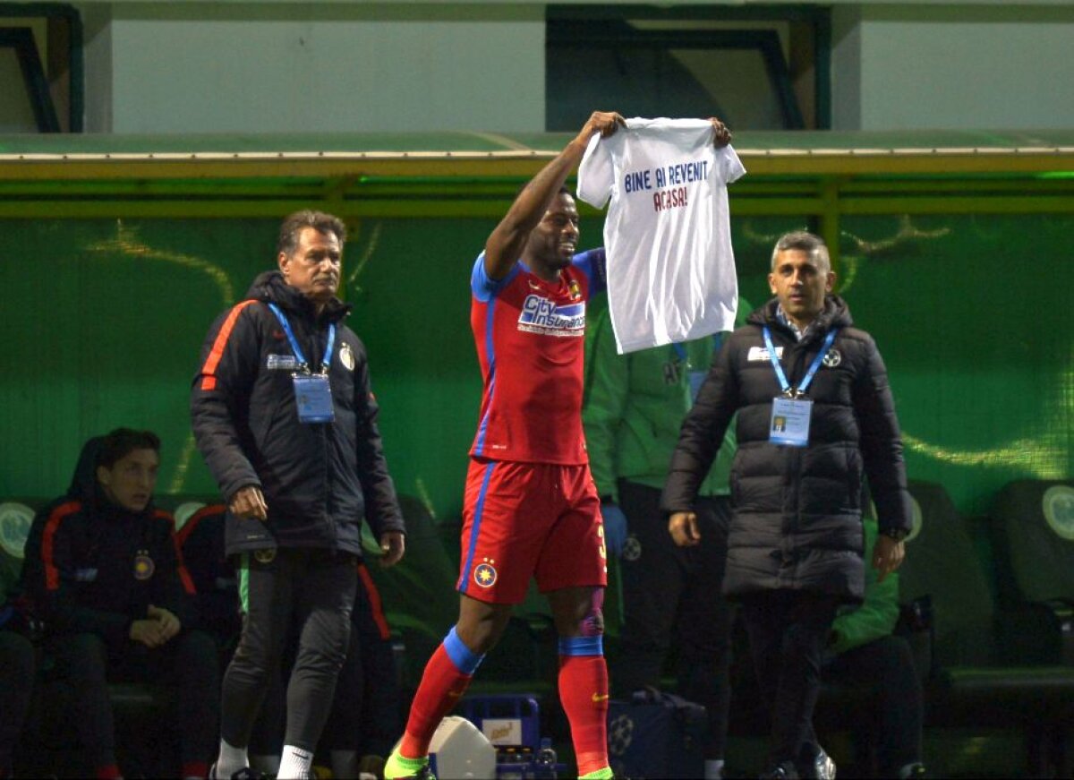 Dedicație specială pentru Mihai Stoica » Mesajul afișat de Varela după golul împotriva Chiajnei