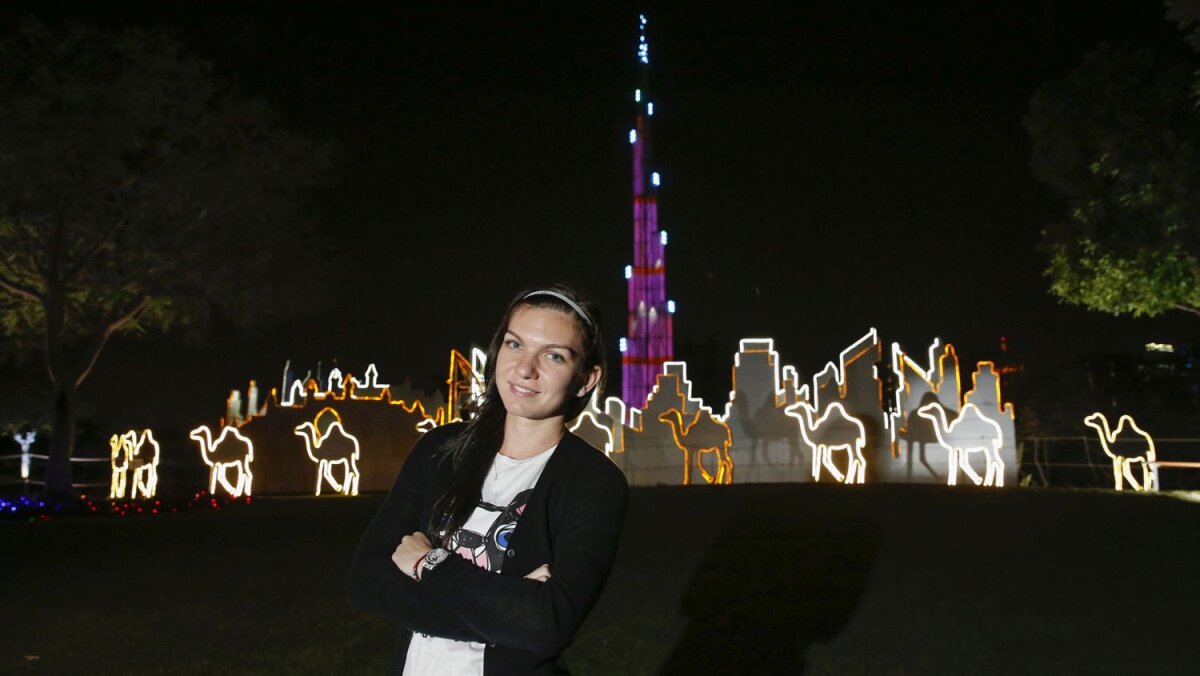 Galerie FOTO Căutând încredere » Simona Halep a revenit în Golf pentru provocări noi