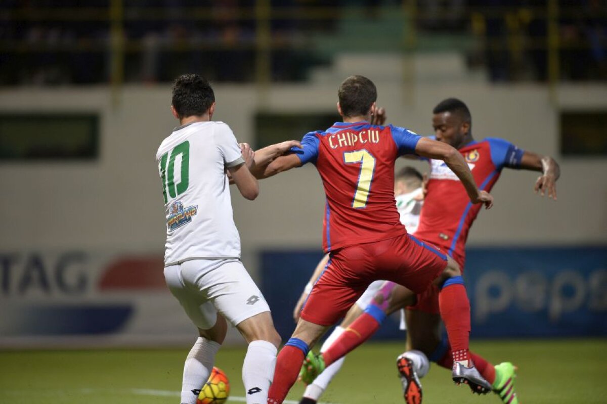 VIDEO+FOTO Nu se joacă! Cu Stanciu și Hamroun MVP-uri, steliștii au arătat foame de fotbal la Chiajna, 2-0, și se apropie la 4 puncte de liderul Astra