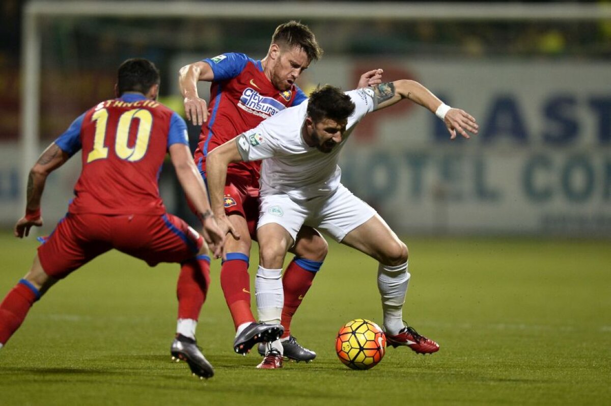 VIDEO+FOTO Nu se joacă! Cu Stanciu și Hamroun MVP-uri, steliștii au arătat foame de fotbal la Chiajna, 2-0, și se apropie la 4 puncte de liderul Astra