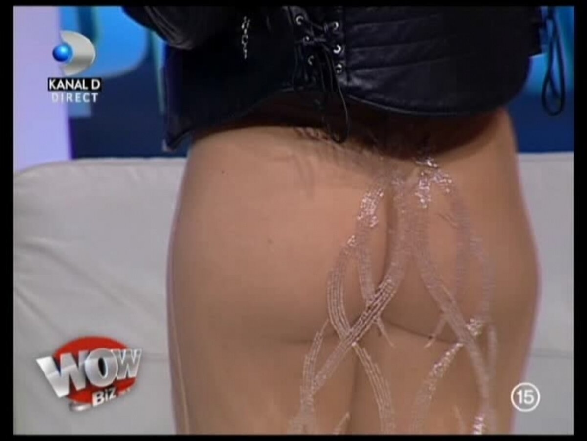 FOTO Corina, apariție HOT într-o emisiune TV! A lăsat să se vadă tot și a aprins imaginația bărbaților