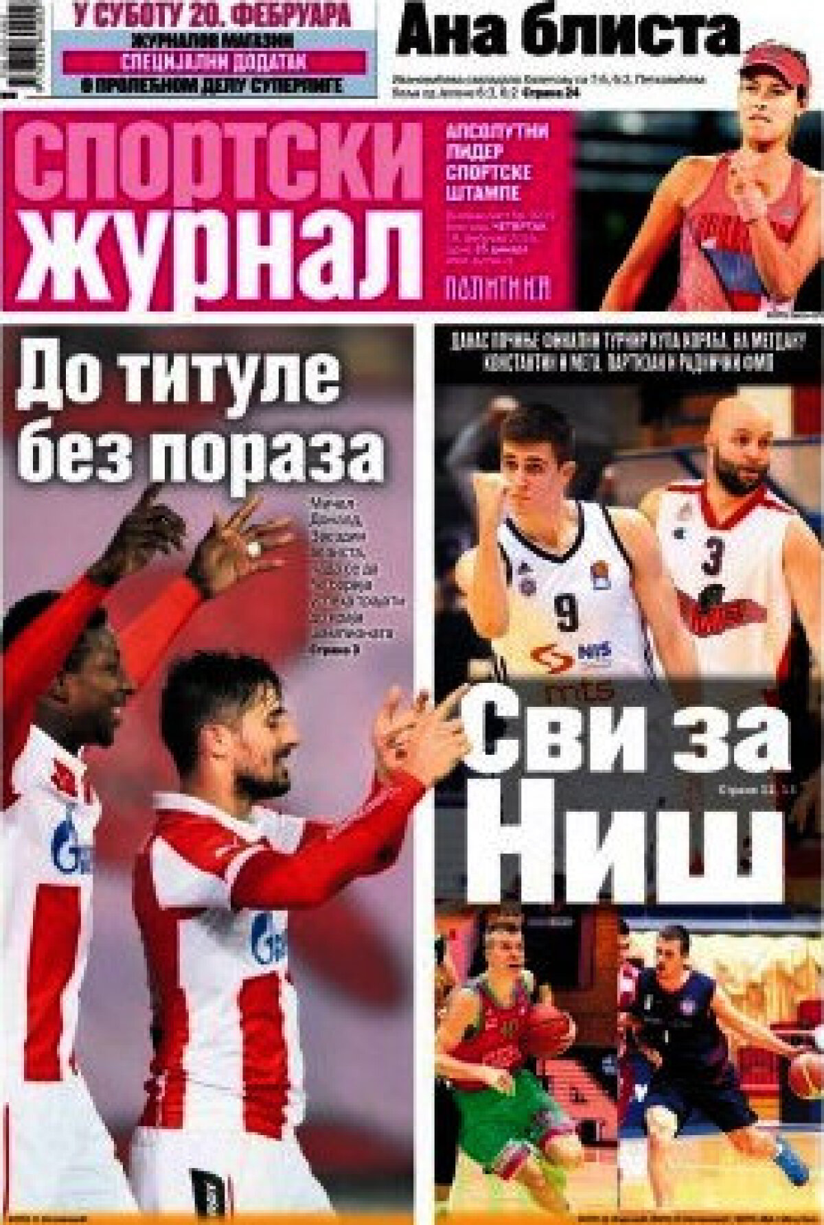 Ce scriu azi ziarele de sport din lume (18 februarie 2016)