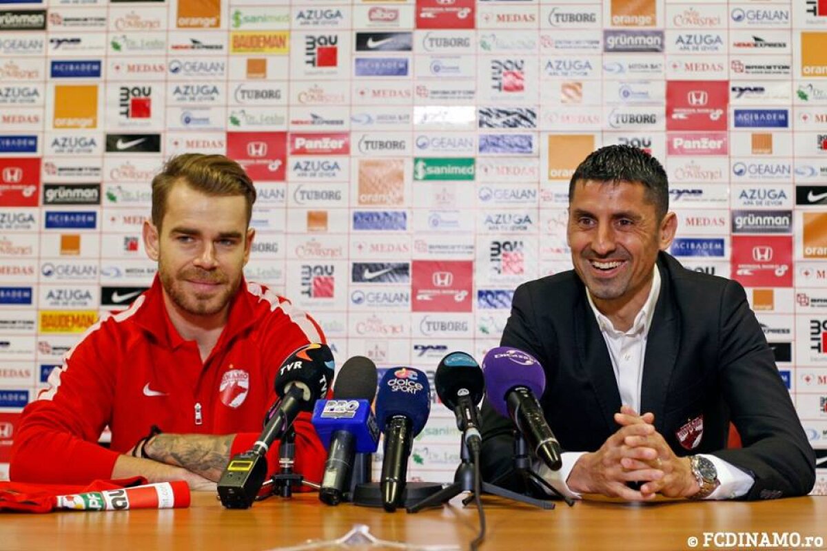 GALERIE FOTO Eric Bicfalvi a fost prezentat la Dinamo! Ce nume și-a scris pe tricou și numărul pe care și l-a ales