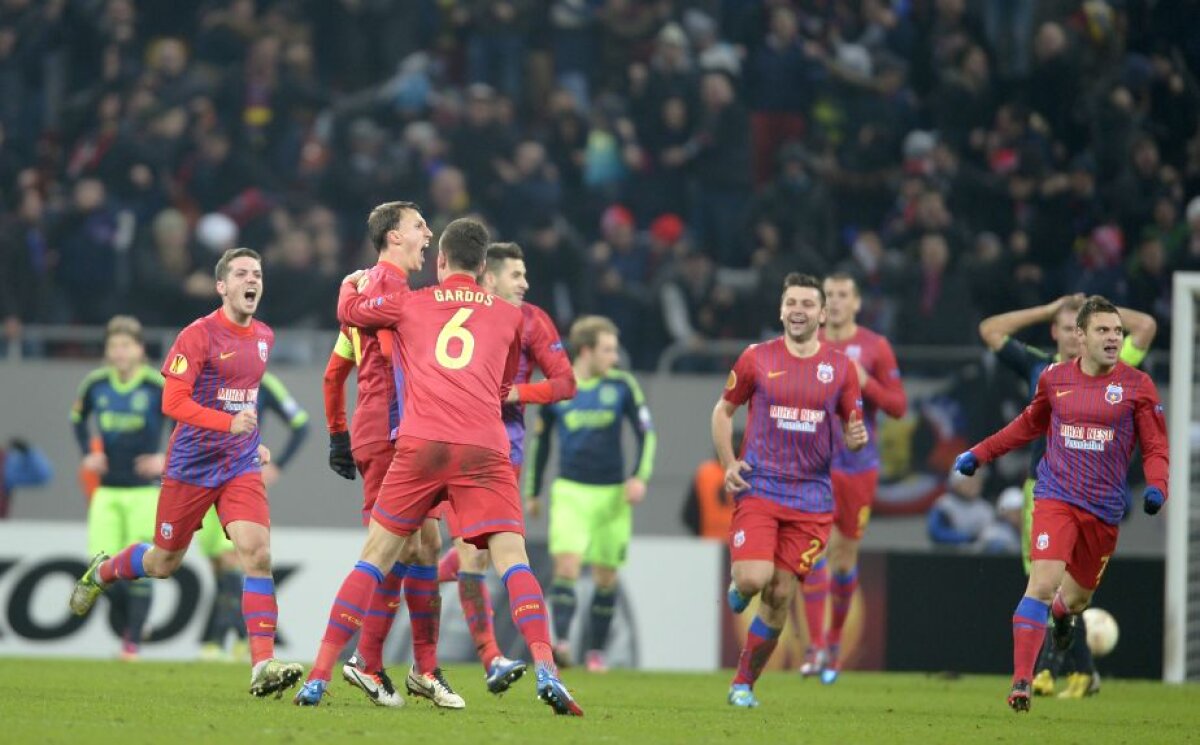 VIDEO 3 ani de la Steaua-Ajax! Imagini de senzație cu una dintre cele mai dramatice calificări din istoria echipelor românești