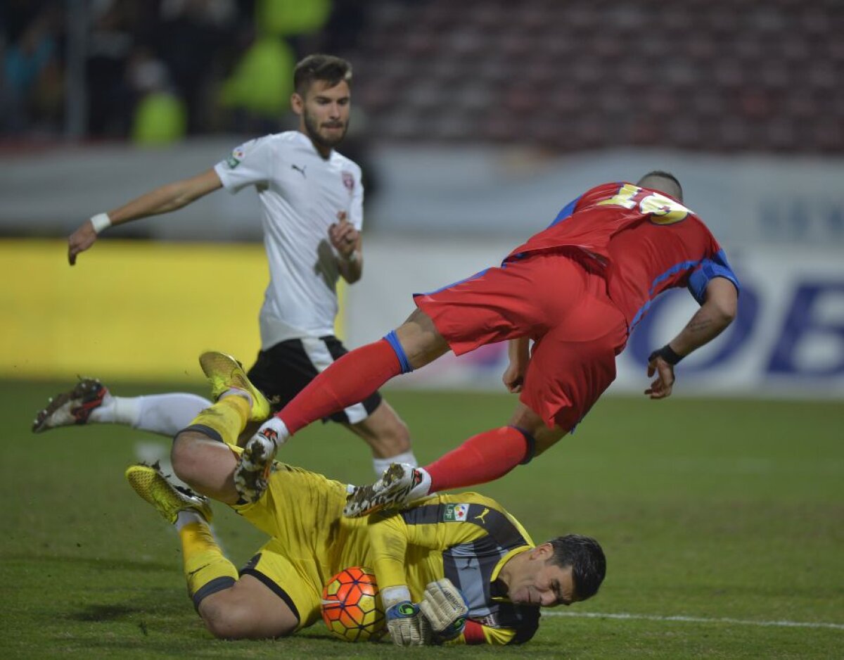 FOTO + VIDEO » FC Voluntari - Steaua 3-1 » "Groapa" blestemată » Golurile senzaționale a lui Kone au umilit campioana