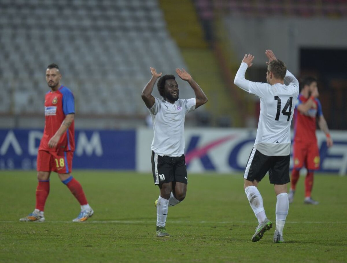 FOTO + VIDEO » FC Voluntari - Steaua 3-1 » "Groapa" blestemată » Golurile senzaționale a lui Kone au umilit campioana
