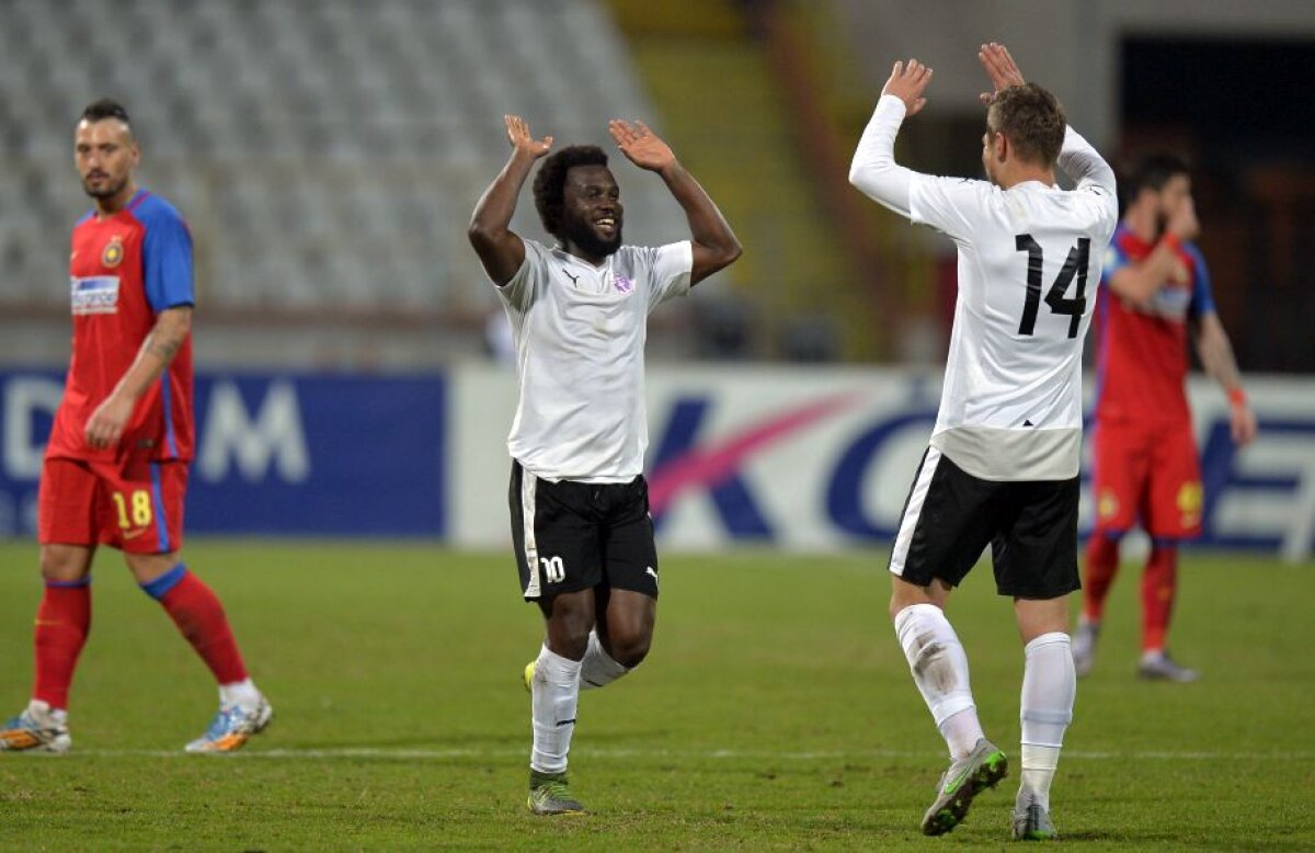 FOTO + VIDEO » FC Voluntari - Steaua 3-1 » "Groapa" blestemată » Golurile senzaționale a lui Kone au umilit campioana