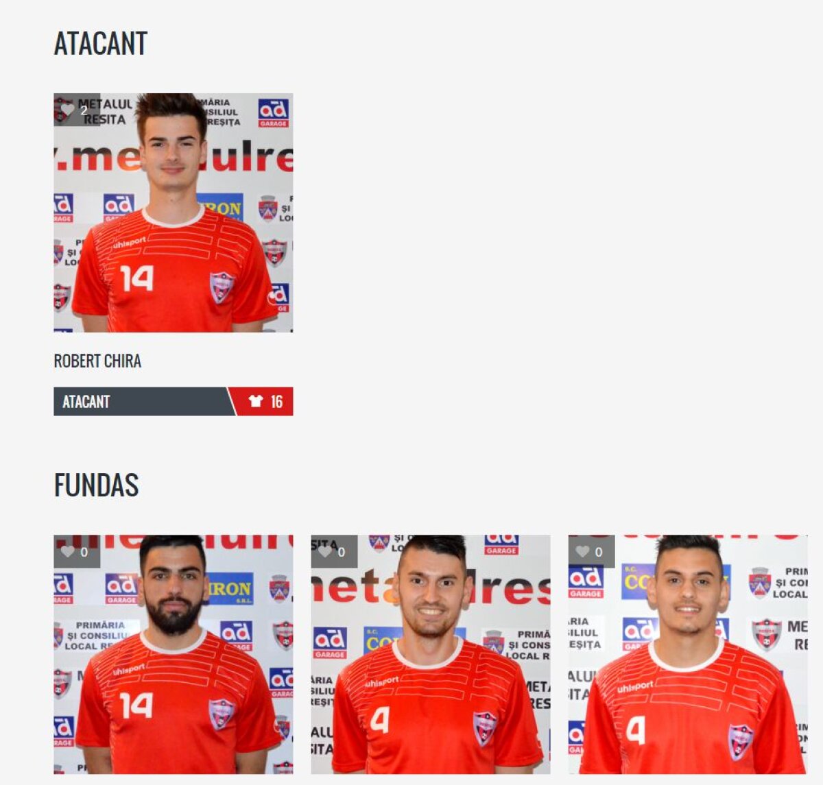 FOTO Ce vezi în neregulă în această poză? Prezentare originală a jucătorilor pe site-ul unei divizionare B