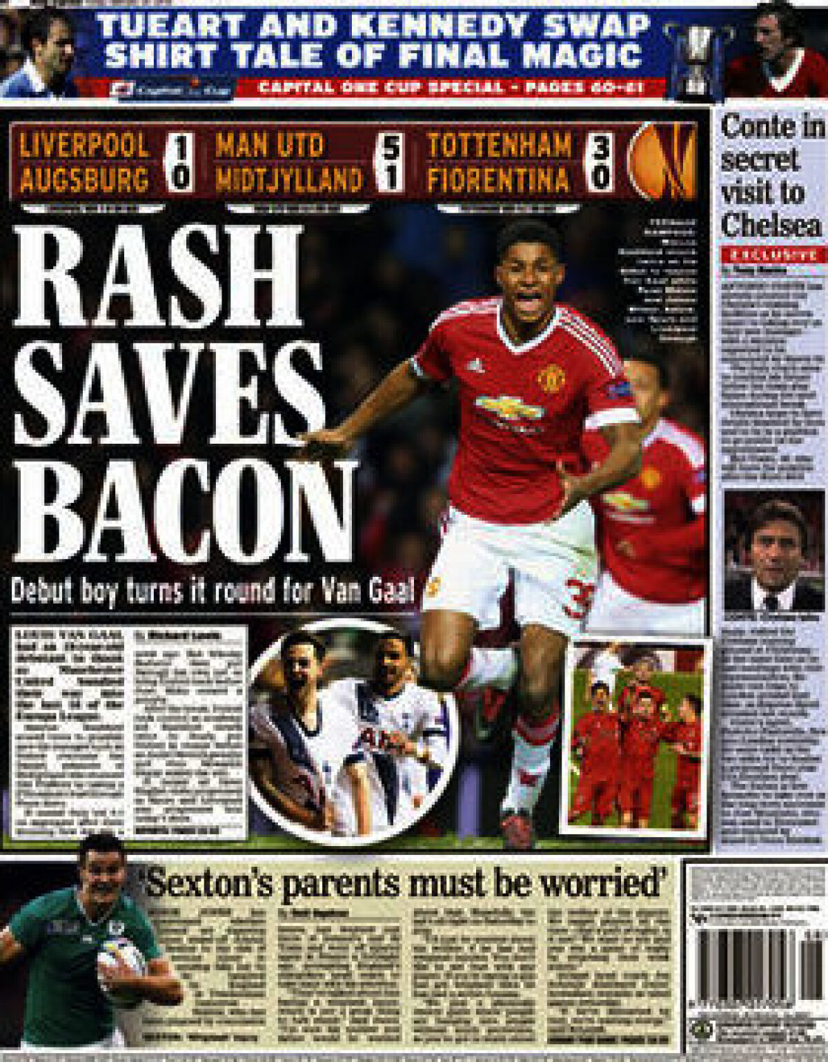 Ce scriu azi ziarele de sport din lume (26 februarie 2016)