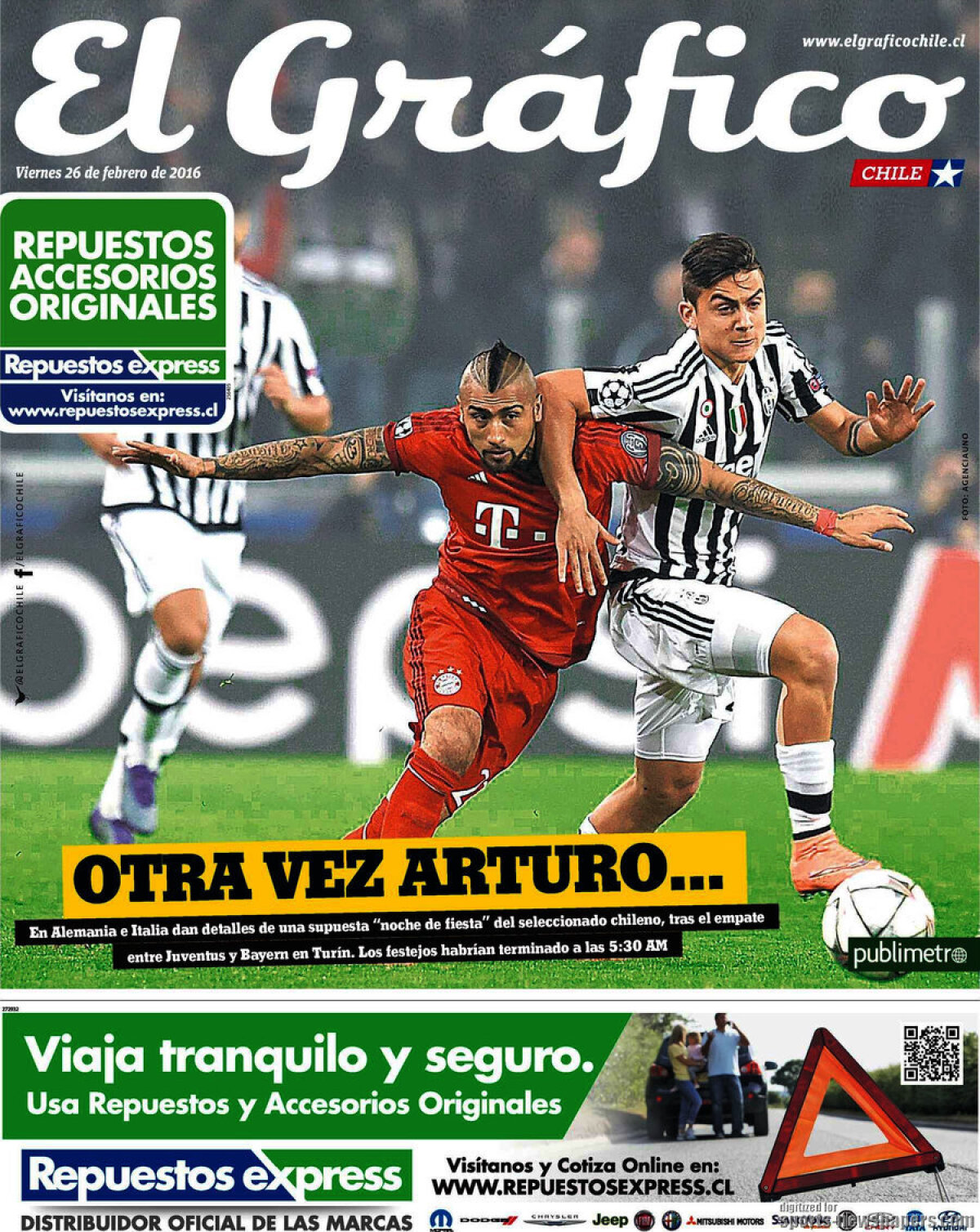 Ce scriu azi ziarele de sport din lume (26 februarie 2016)