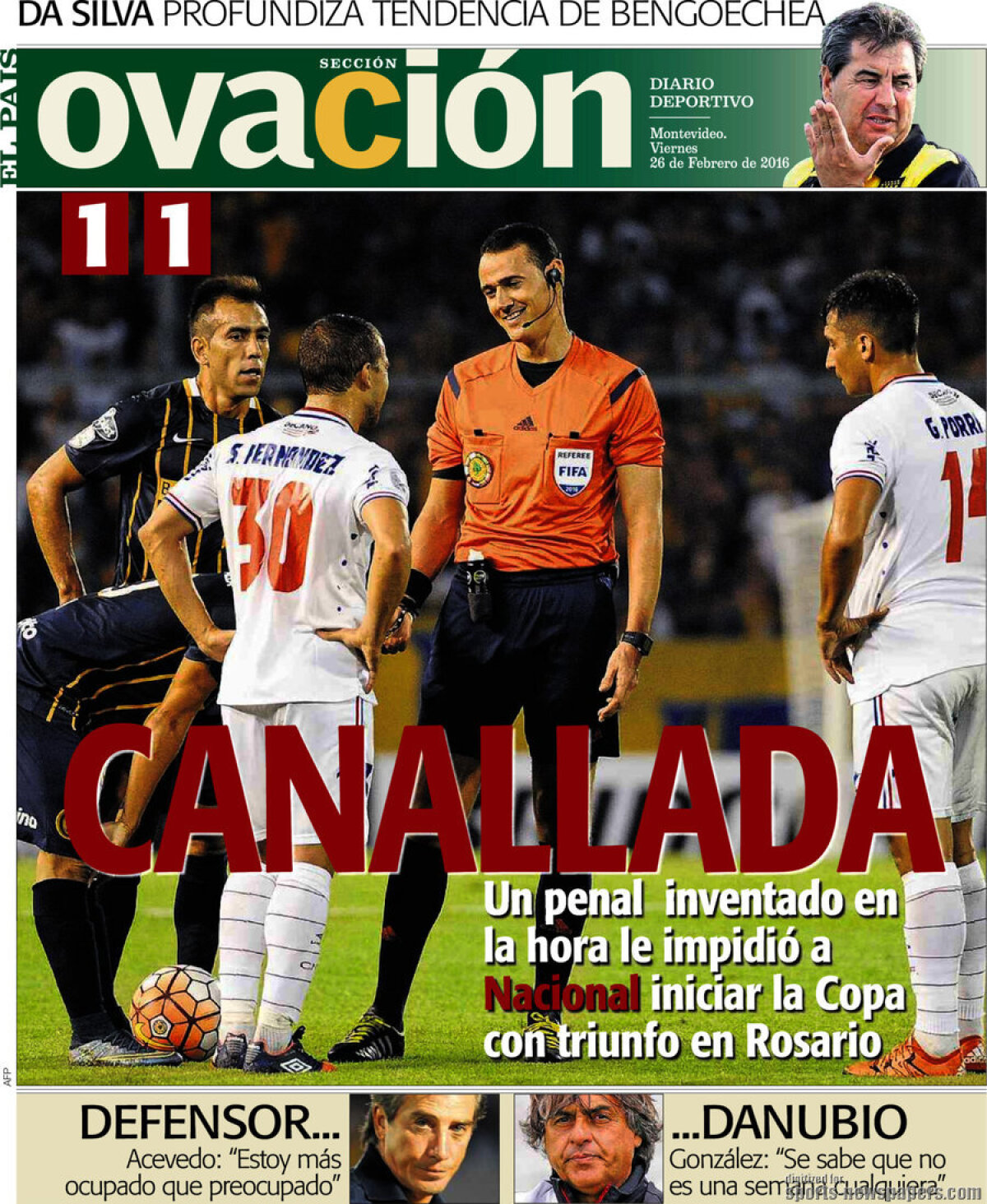 Ce scriu azi ziarele de sport din lume (26 februarie 2016)