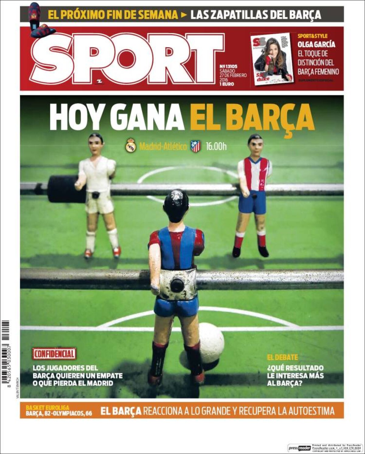 Ce scriu azi ziarele de sport din lume (27 februarie 2016)