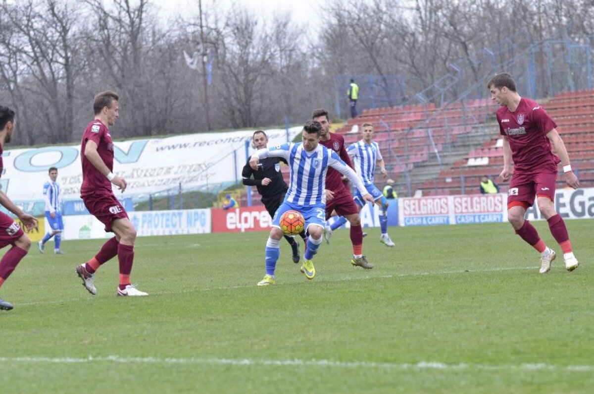 FOTO + VIDEO CSU Craiova - CFR Cluj 0-1 » Ardelenii au câștigat grație golului din minutul 80