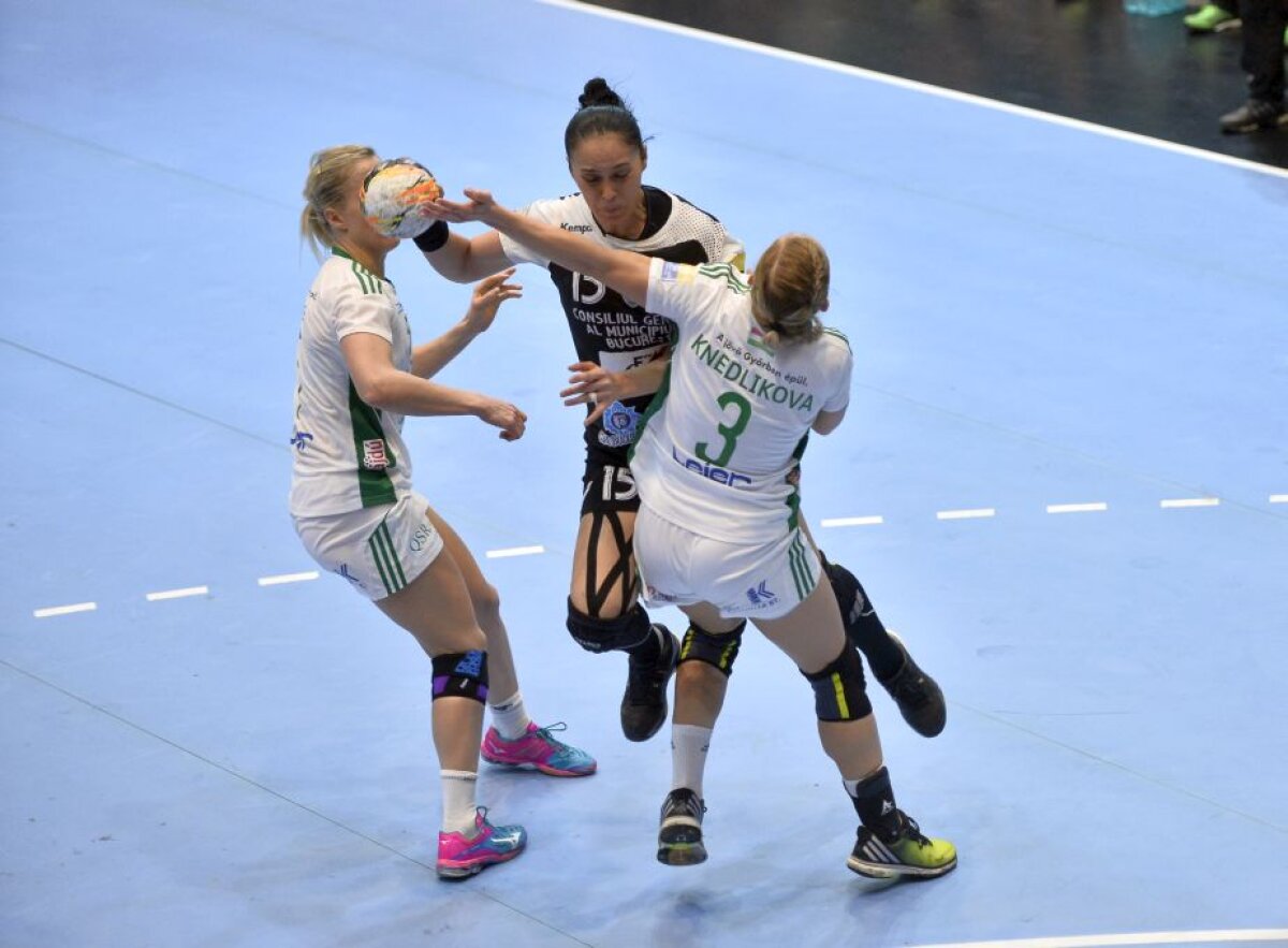 GALERIE FOTO Înfrângere pentru CSM București în ultimul meci din grupă în Liga Campionilor! Pe cine va întâlni în "sferturi"