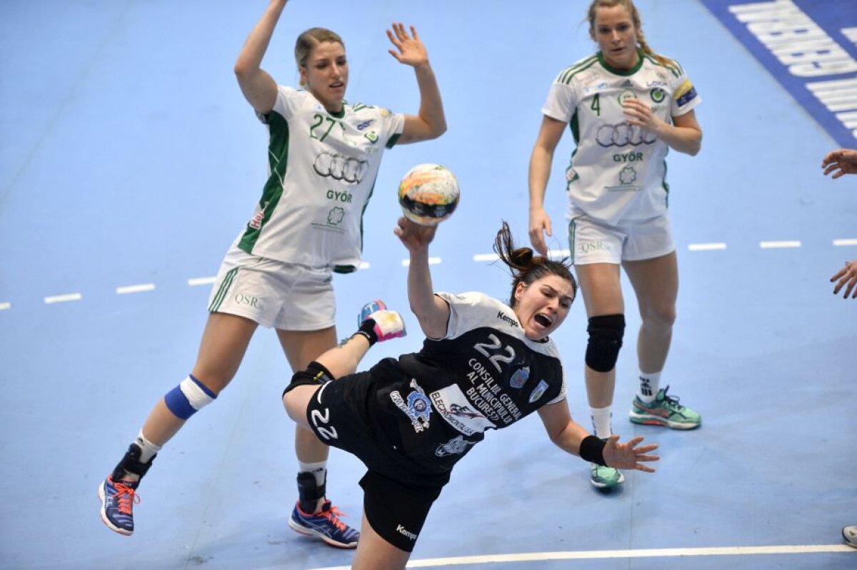 GALERIE FOTO Înfrângere pentru CSM București în ultimul meci din grupă în Liga Campionilor! Pe cine va întâlni în "sferturi"
