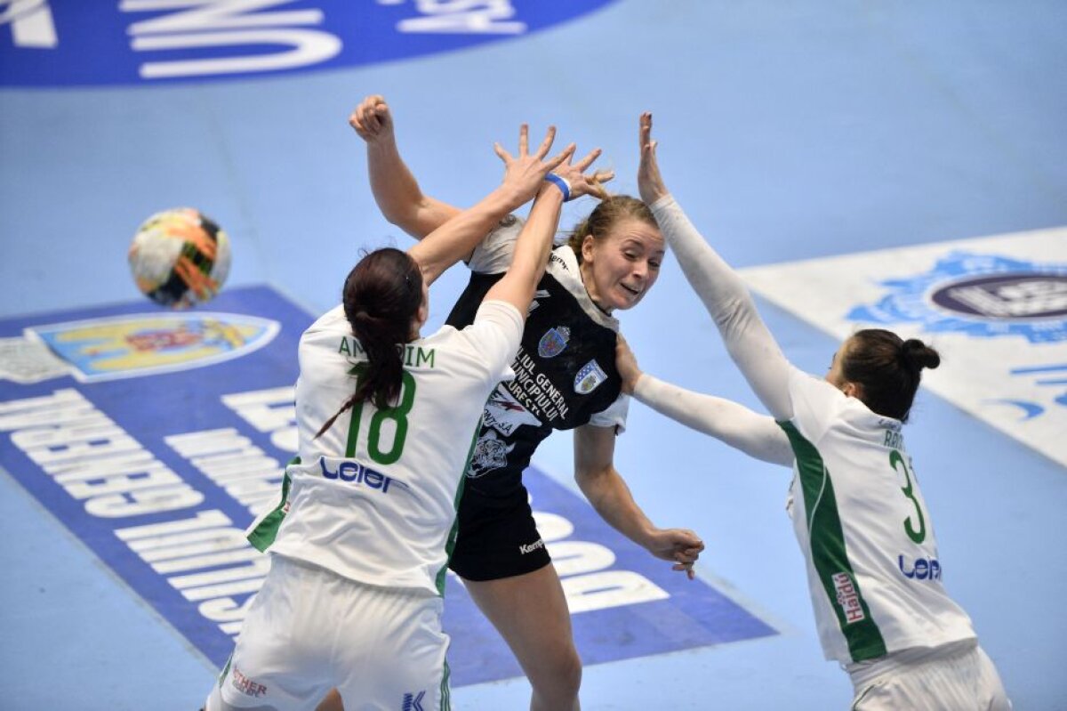 GALERIE FOTO Înfrângere pentru CSM București în ultimul meci din grupă în Liga Campionilor! Pe cine va întâlni în "sferturi"