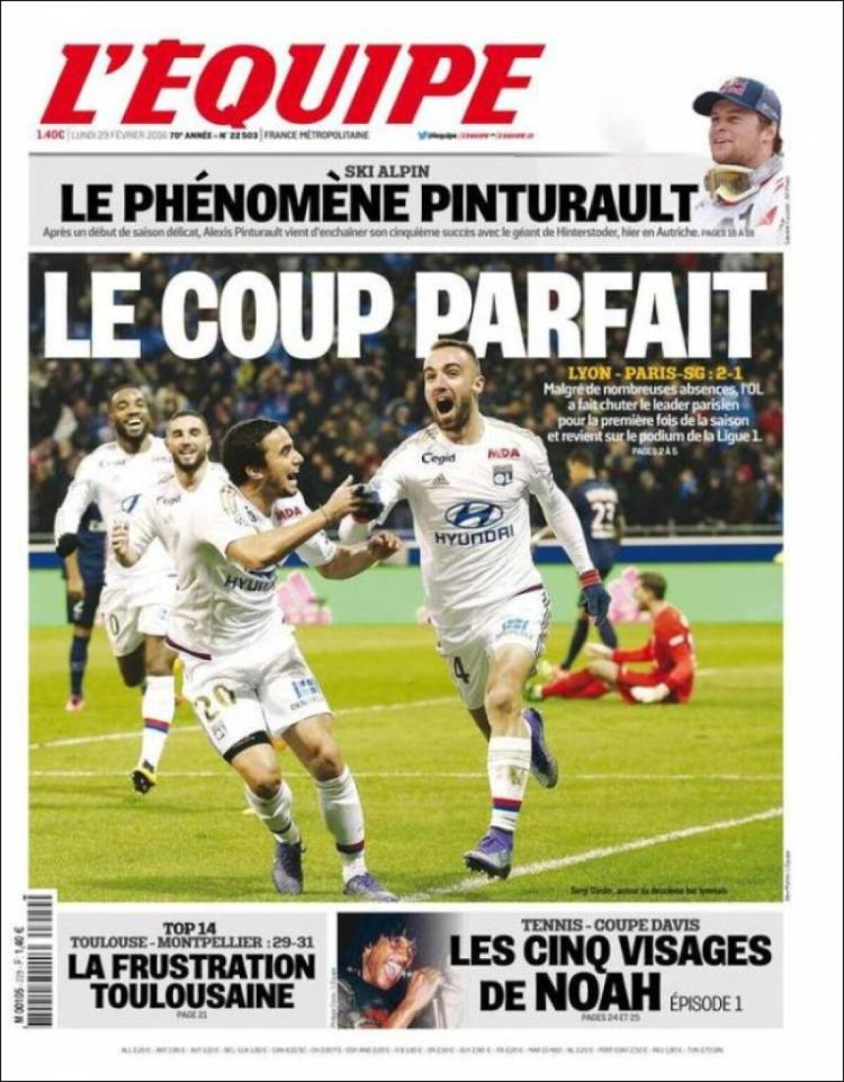 Ce scriu azi ziarele de sport din lume (29 februarie 2016)