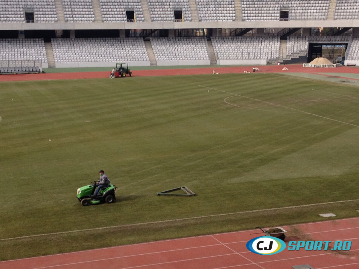 GALERIE FOTO Pregătirile sunt în toi la Cluj » "Specialiștii își pot da seama"