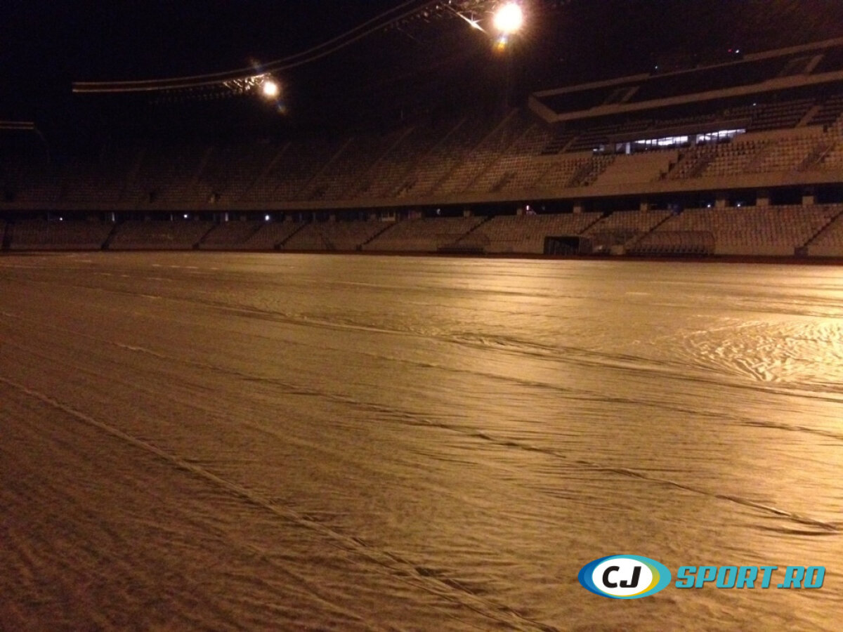 GALERIE FOTO Pregătirile sunt în toi la Cluj » "Specialiștii își pot da seama"