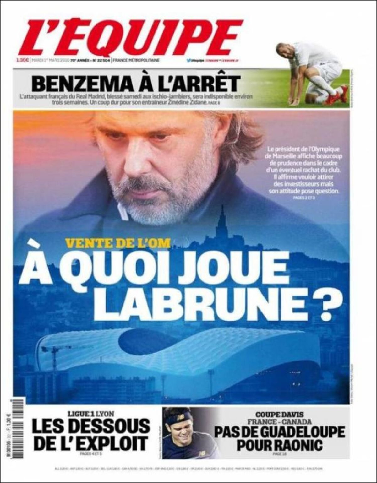 Ce scriu azi ziarele de sport din lume (1 martie 2016)