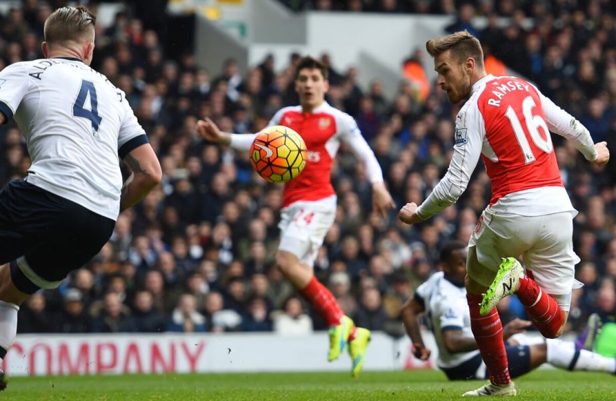 VIDEO&FOTO Perle! Reușitele lui Ramsey și Kane au încoronat un derby halucinant: Tottenham - Arsenal 2-2