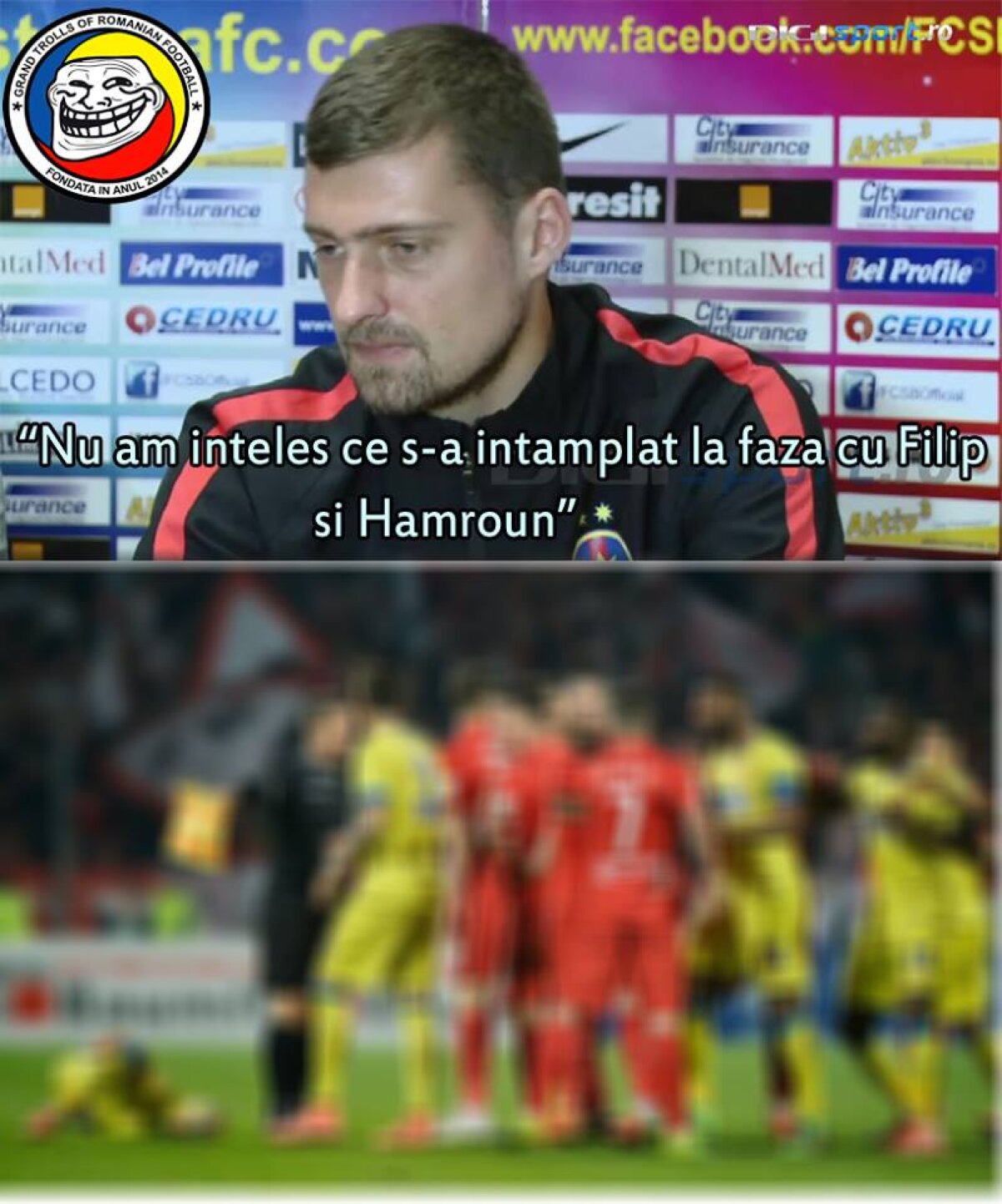 FOTO Cum se amuză fanii pe net după egalul din Derby de România » Filip, Tamaș și Niță, eroii meme-urilor