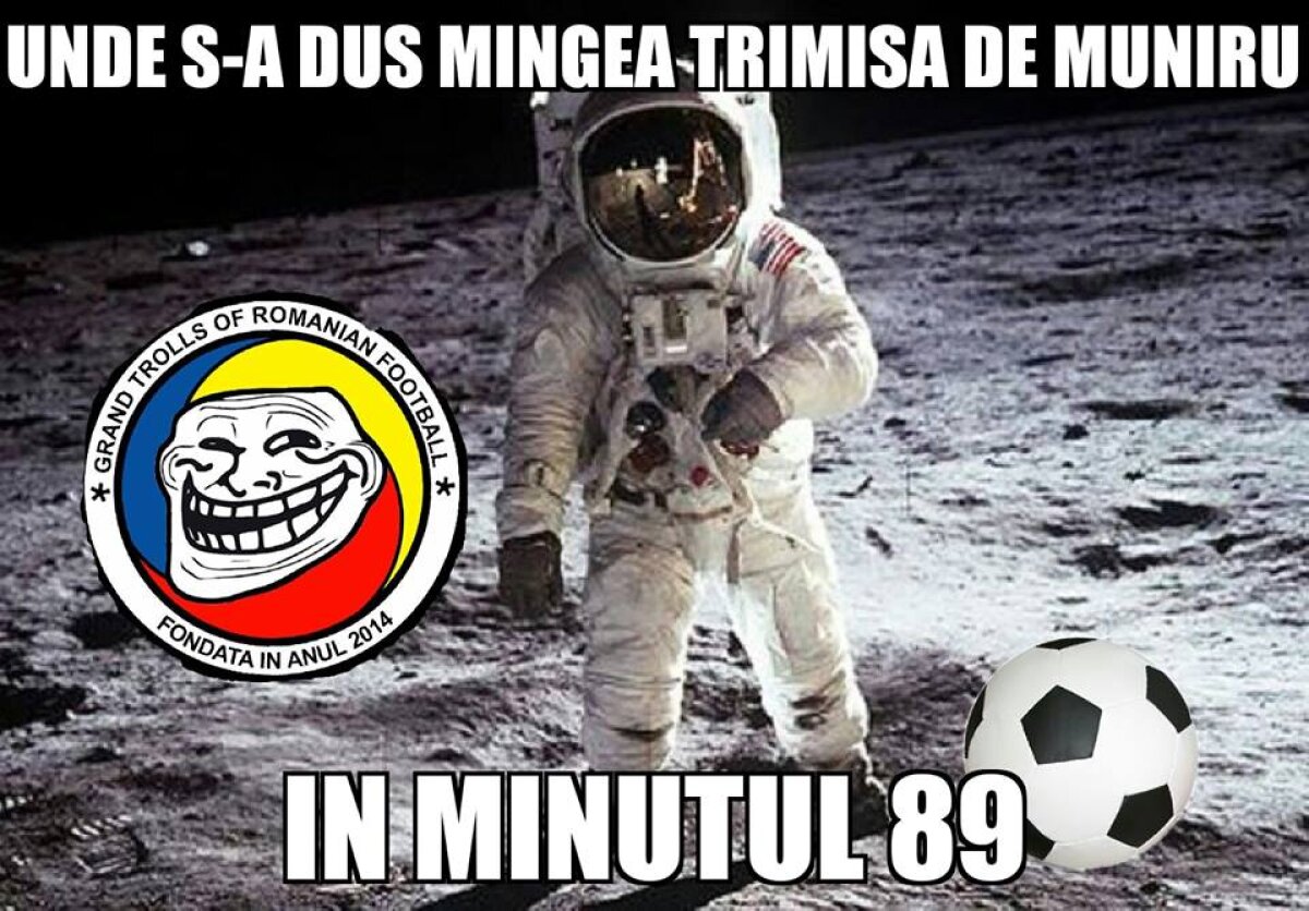 FOTO Cum se amuză fanii pe net după egalul din Derby de România » Filip, Tamaș și Niță, eroii meme-urilor