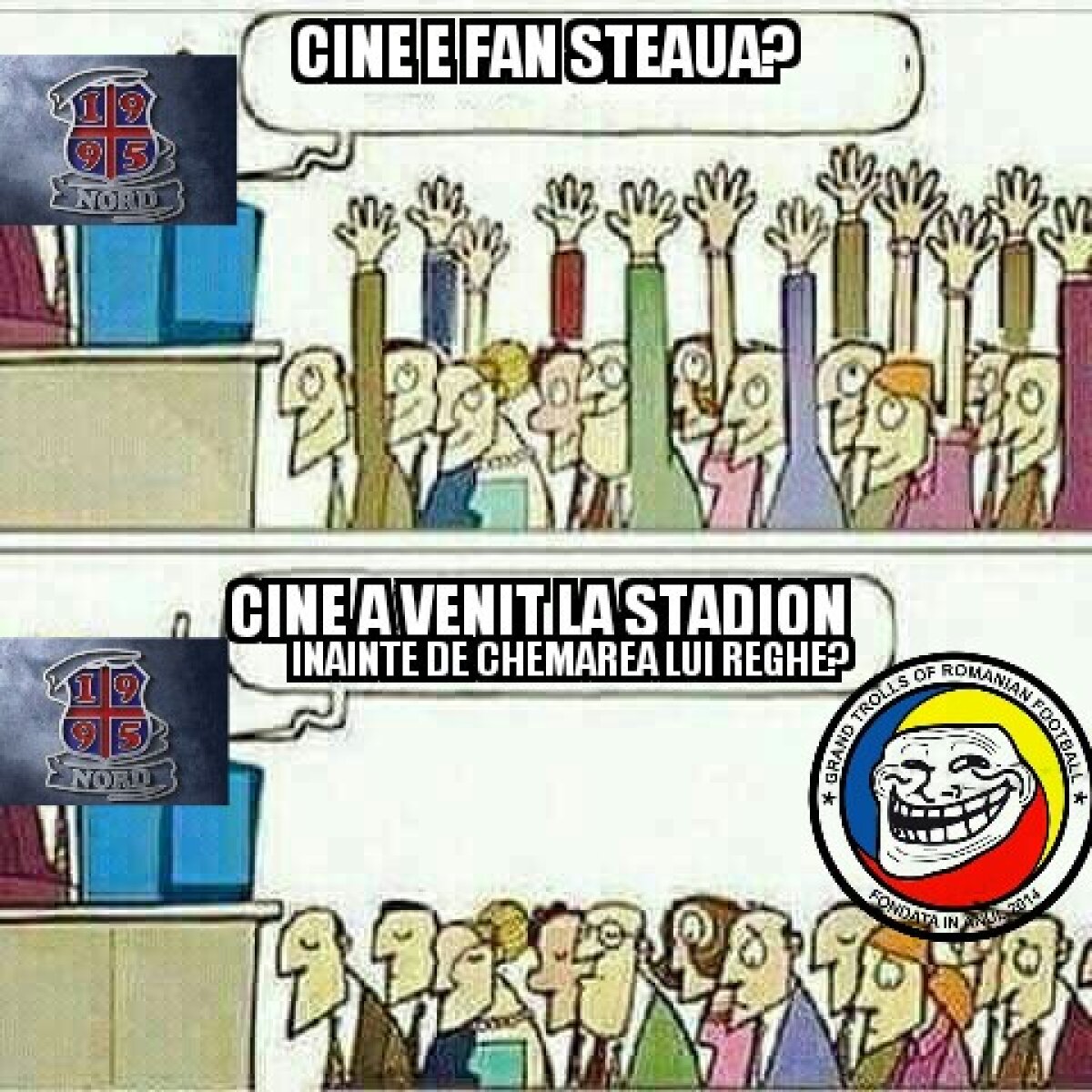 FOTO Cum se amuză fanii pe net după egalul din Derby de România » Filip, Tamaș și Niță, eroii meme-urilor