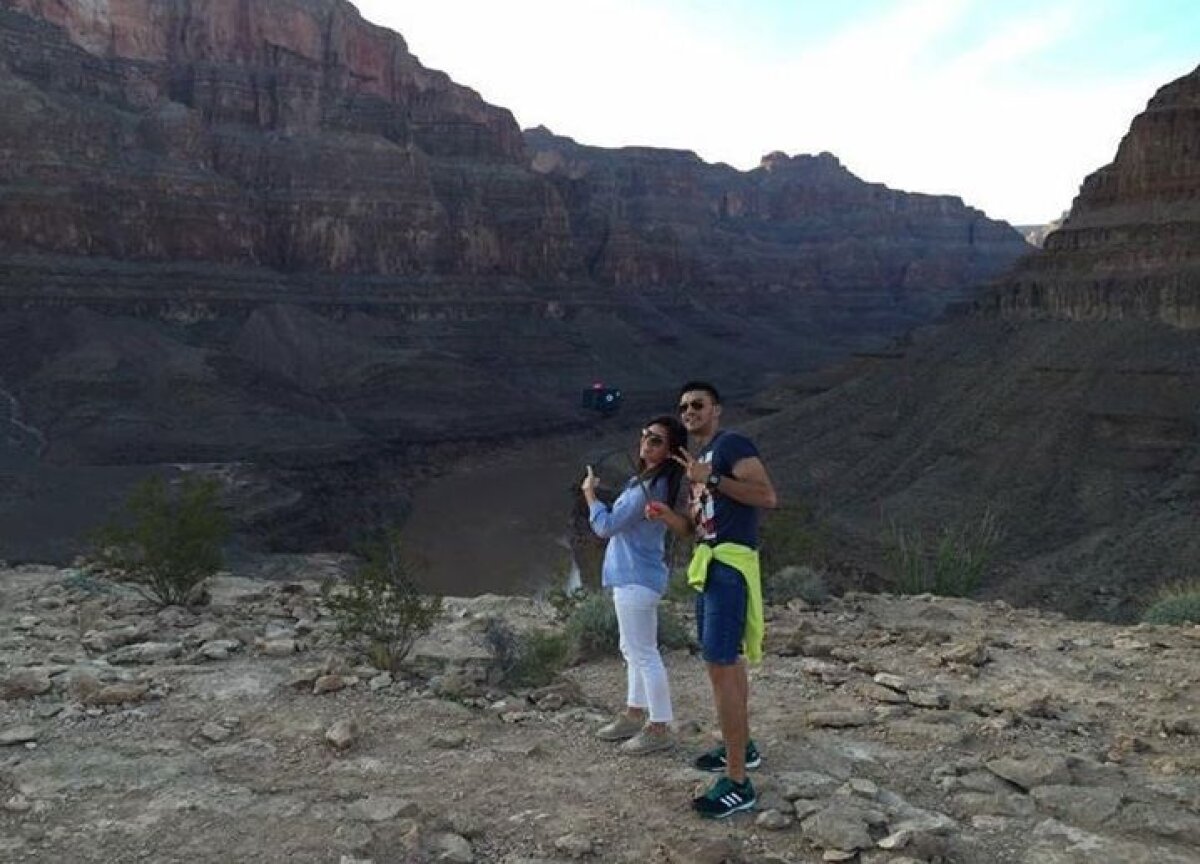 FOTO Simona Halep se distrează pe cinste în SUA » Imagini superbe cu românca la Marele Canion