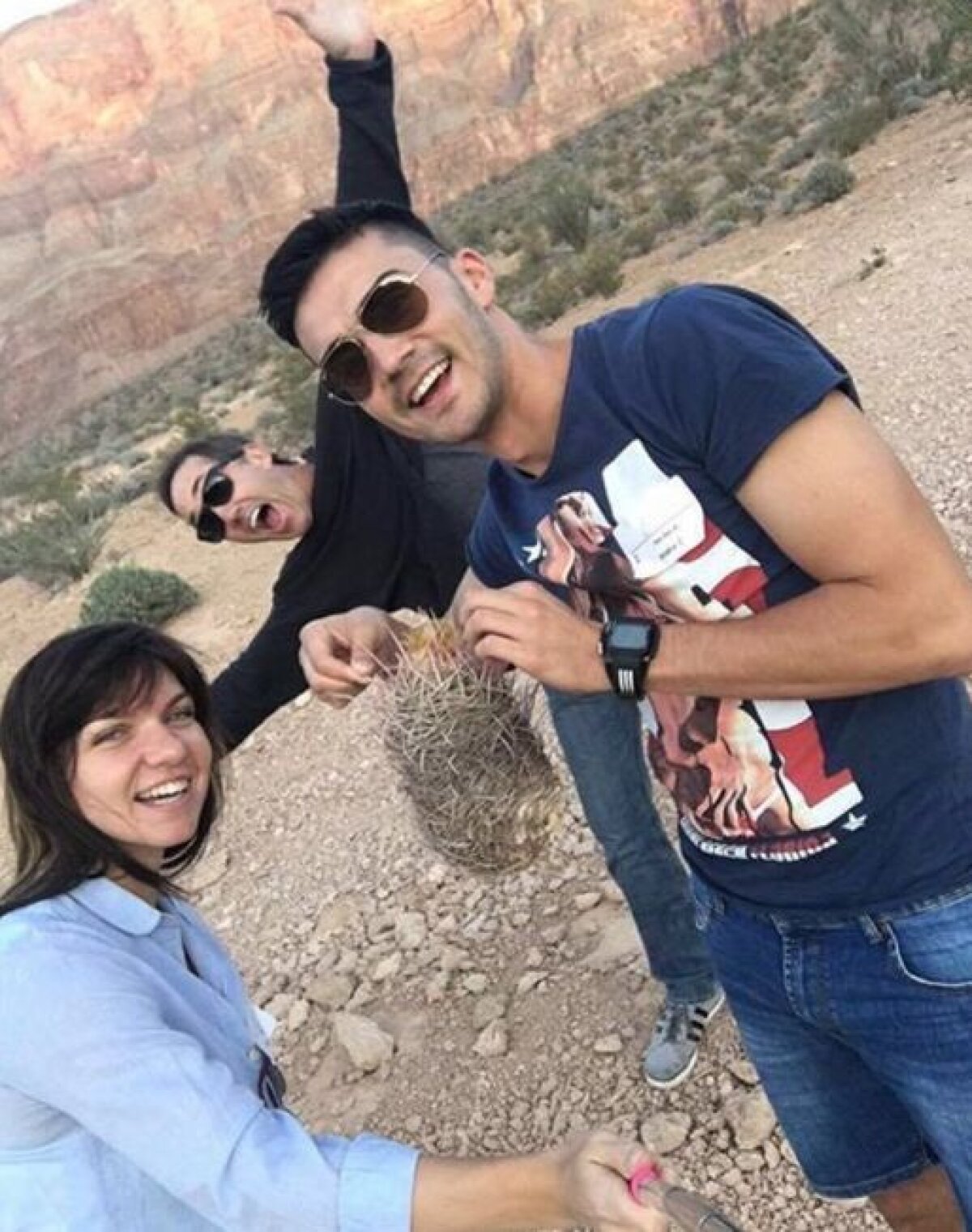 FOTO Simona Halep se distrează pe cinste în SUA » Imagini superbe cu românca la Marele Canion