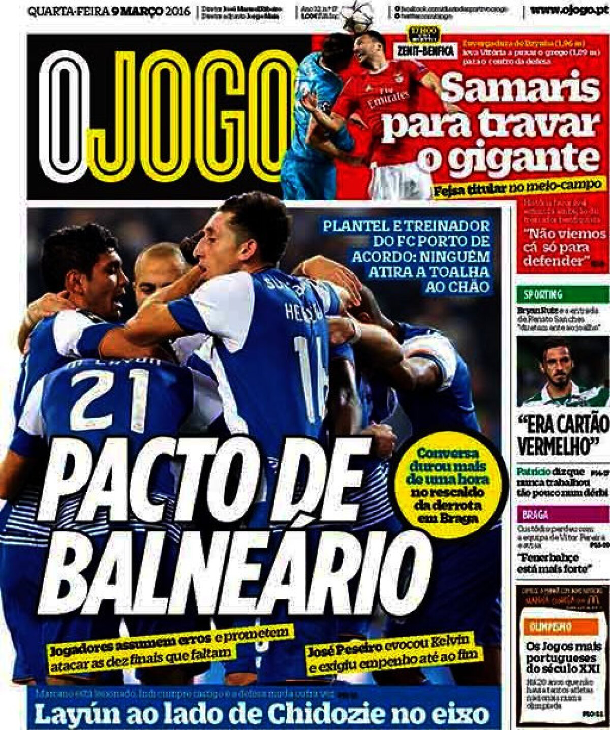 Ce scriu azi ziarele de sport din lume (9 martie 2016)