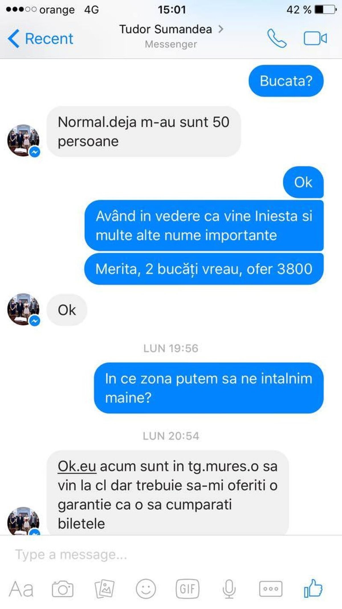 FOTO Sfânta speculă :) » Un preot român vinde bilete la România - Spania la suprapreț! Reacția acestuia