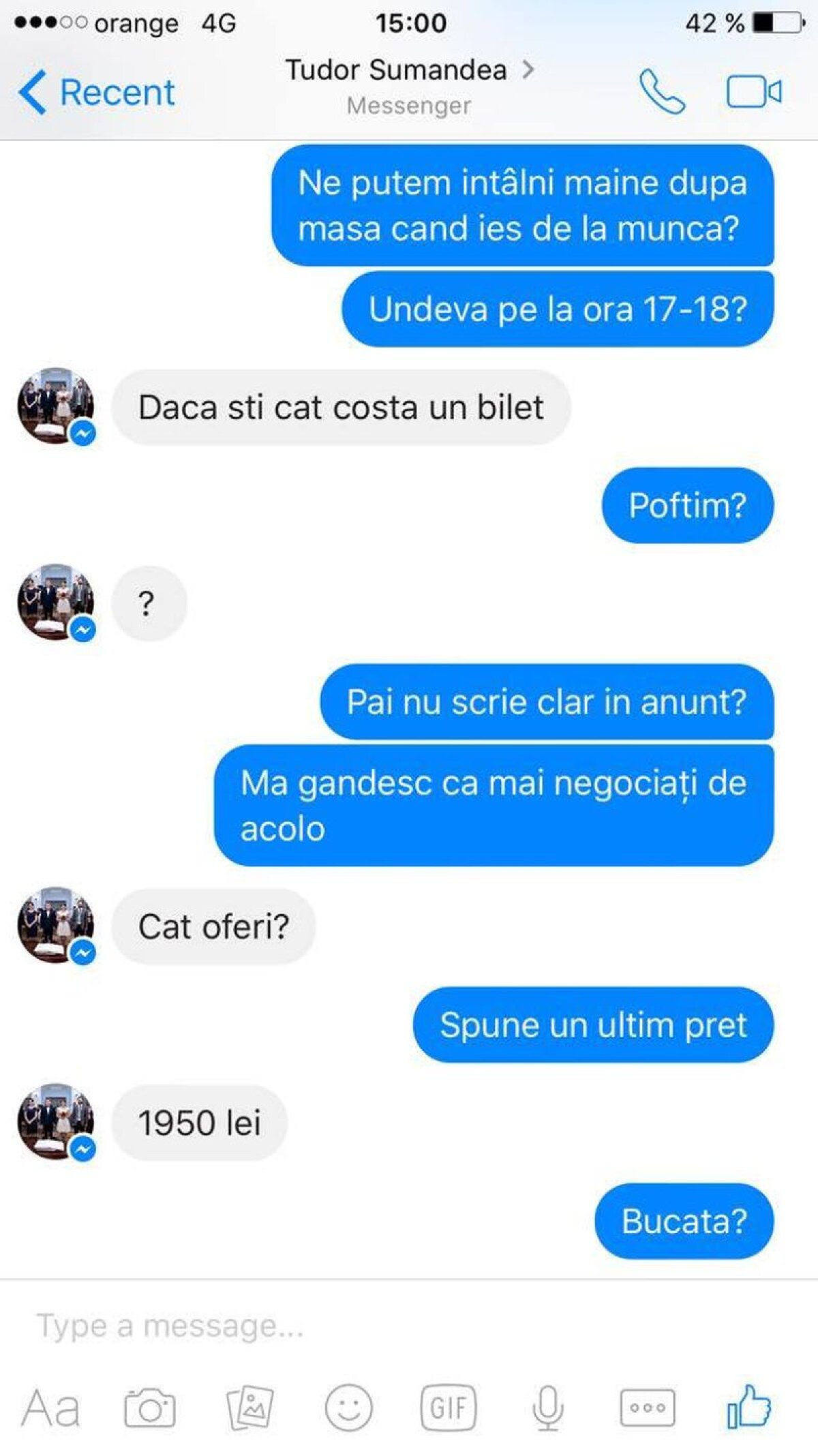 FOTO Sfânta speculă :) » Un preot român vinde bilete la România - Spania la suprapreț! Reacția acestuia