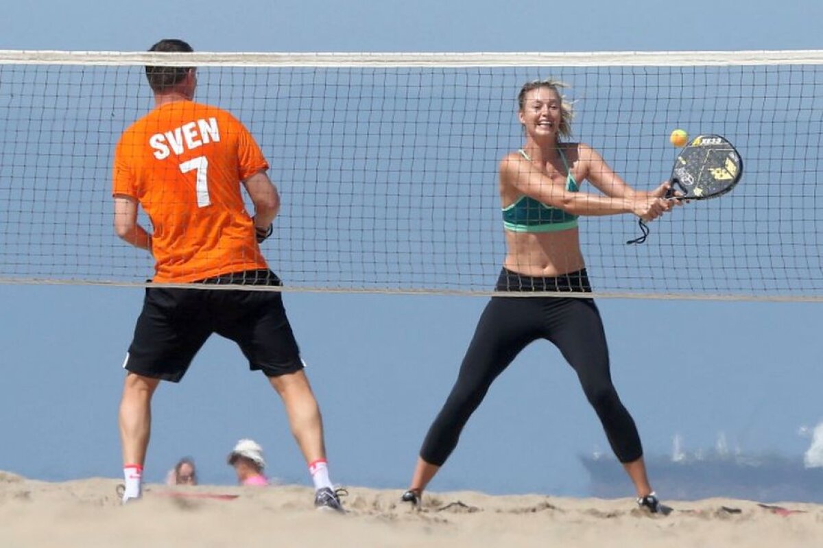 FOTO Incredibil! Cum au surprins-o paparazzii pe Șarapova după ce rusoaica a fost depistată pozitiv