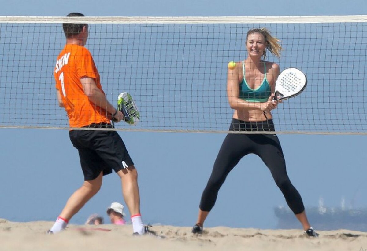 FOTO Incredibil! Cum au surprins-o paparazzii pe Șarapova după ce rusoaica a fost depistată pozitiv