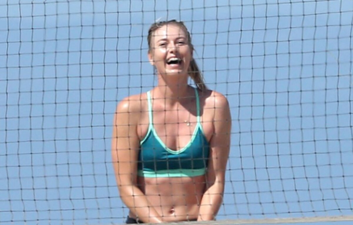 FOTO Incredibil! Cum au surprins-o paparazzii pe Șarapova după ce rusoaica a fost depistată pozitiv