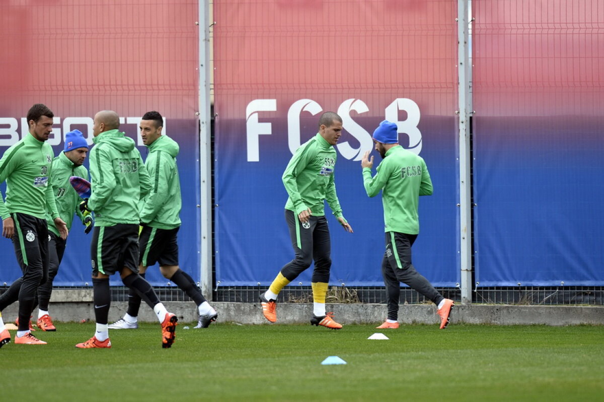 GALERIE FOTO + VIDEO Marica a lipsit de la antrenamentul Stelei » Reghe a avut un nou jucător la dispoziție