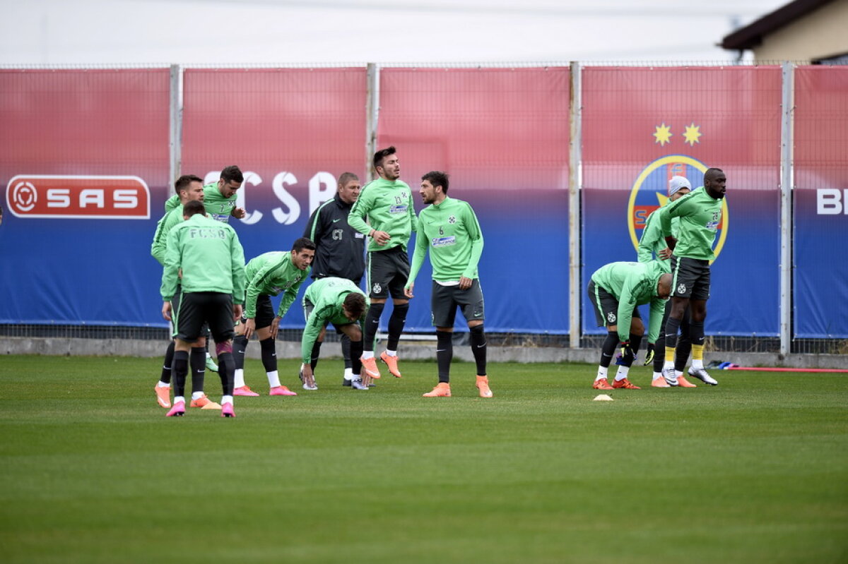 GALERIE FOTO + VIDEO Marica a lipsit de la antrenamentul Stelei » Reghe a avut un nou jucător la dispoziție