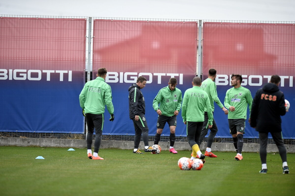 GALERIE FOTO + VIDEO Marica a lipsit de la antrenamentul Stelei » Reghe a avut un nou jucător la dispoziție