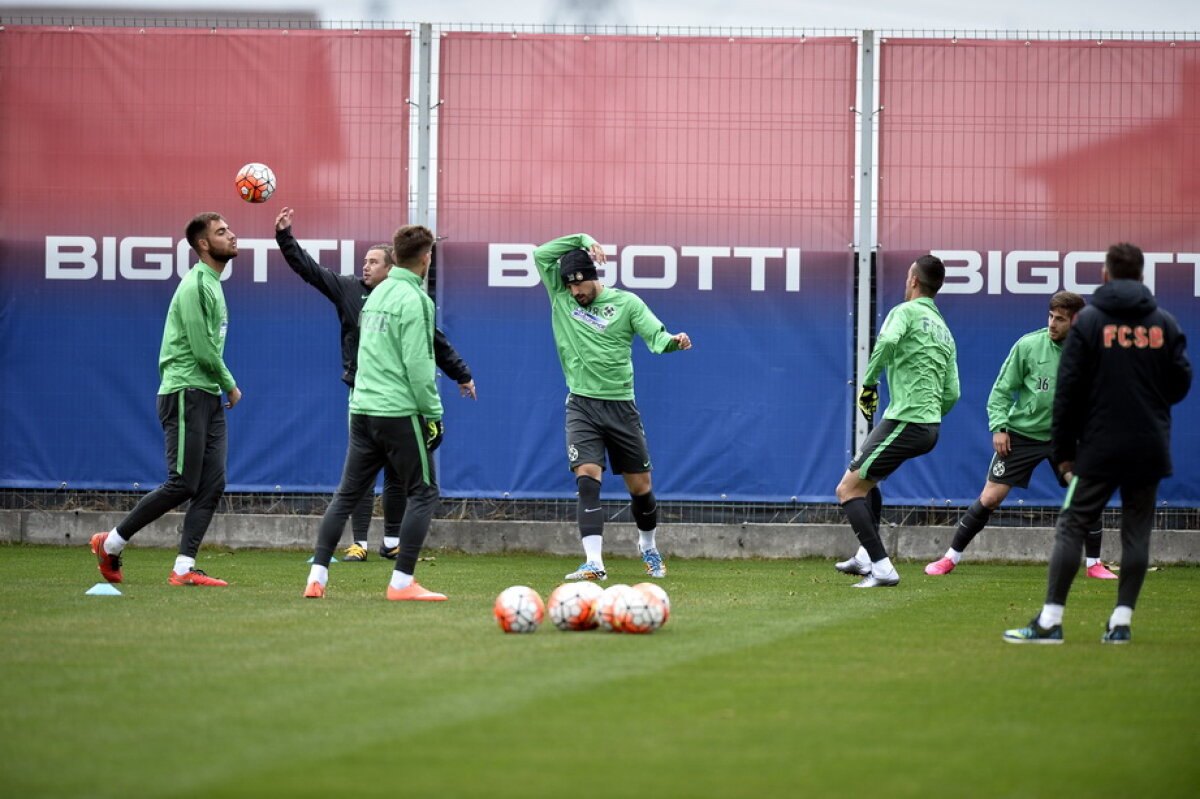 GALERIE FOTO + VIDEO Marica a lipsit de la antrenamentul Stelei » Reghe a avut un nou jucător la dispoziție