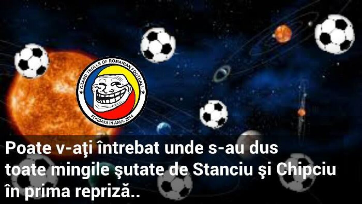 Cele mai bune imagini amuzante după victoria Stelei în fața Astrei: ”Batem Steaua de două ori și o trimitem acasă”