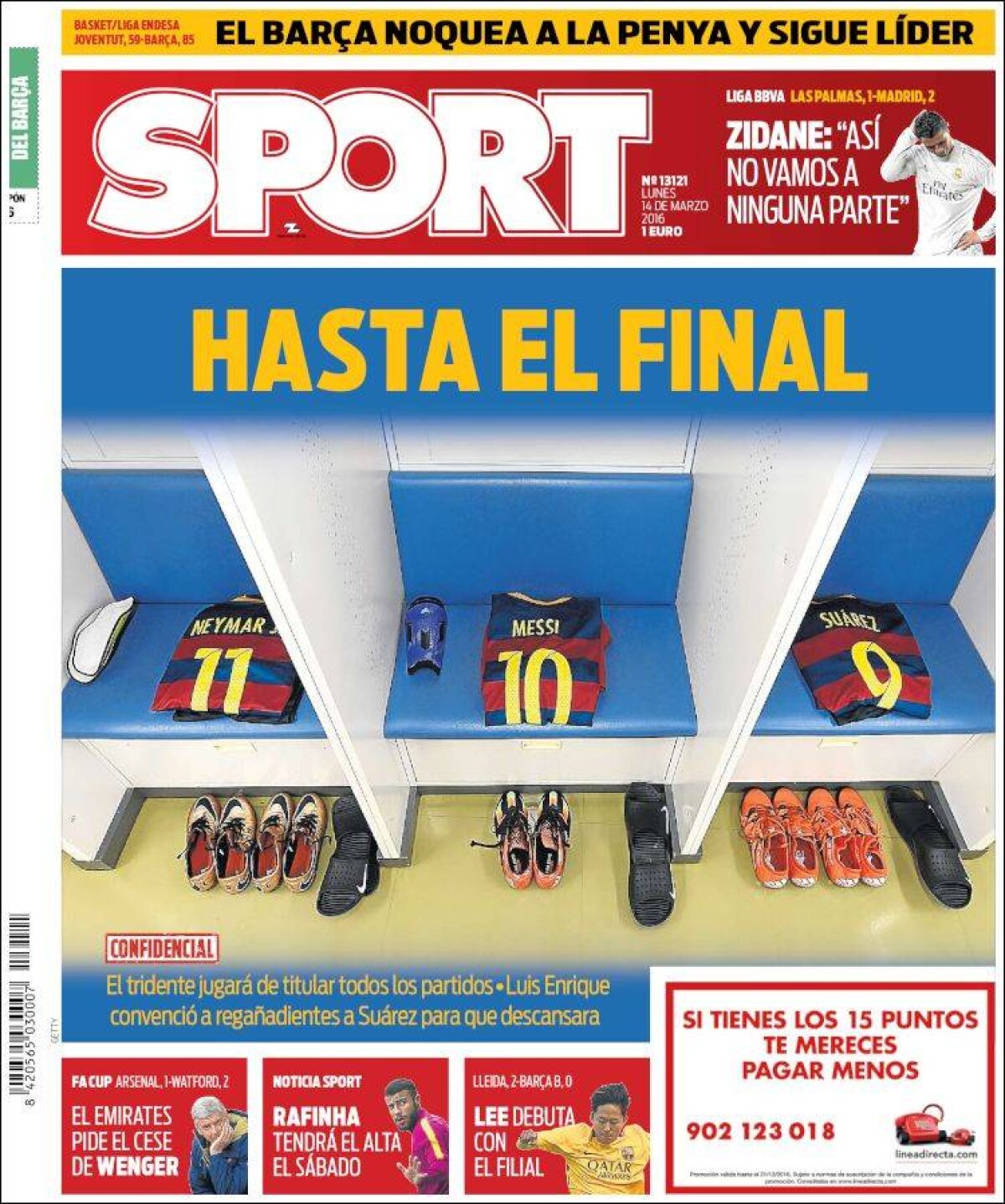 Ce scriu azi ziarele de sport din lume (14 martie 2016)