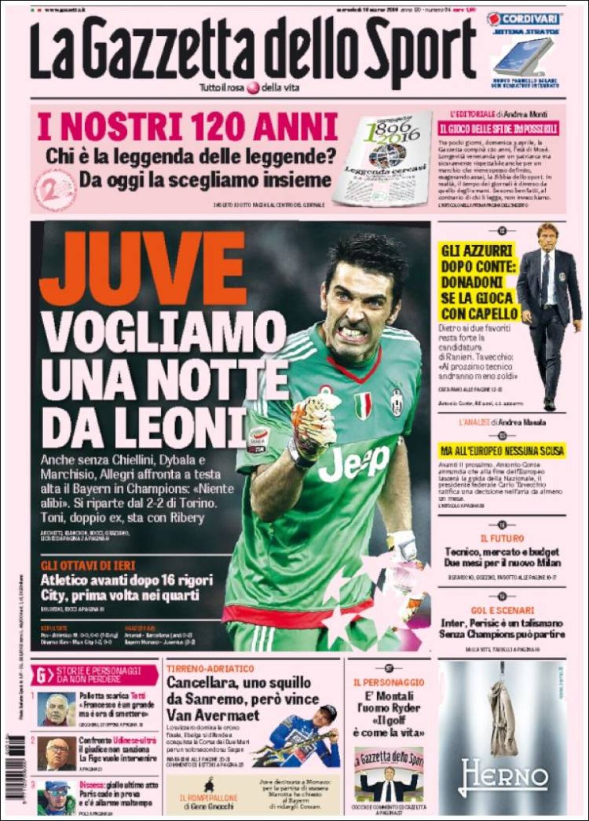 Ce scriu azi ziarele de sport din lume (16 martie 2016)