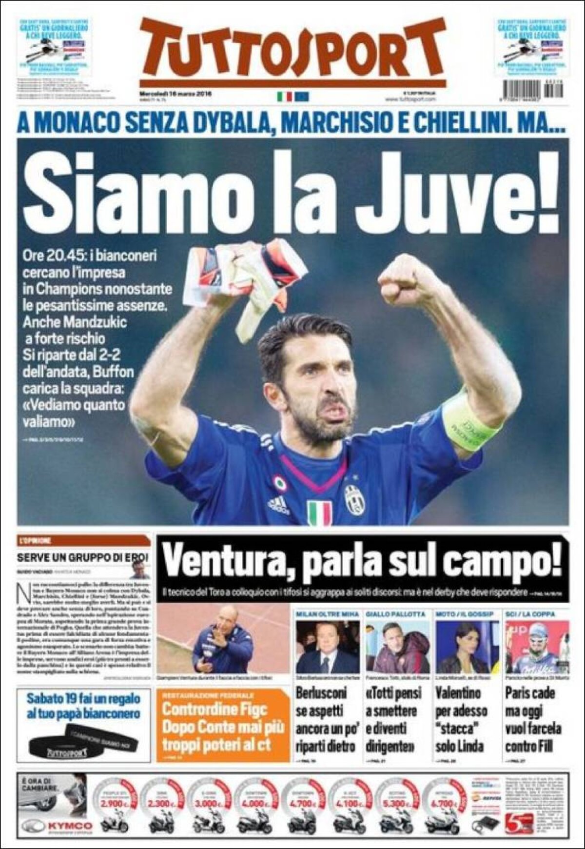 Ce scriu azi ziarele de sport din lume (16 martie 2016)