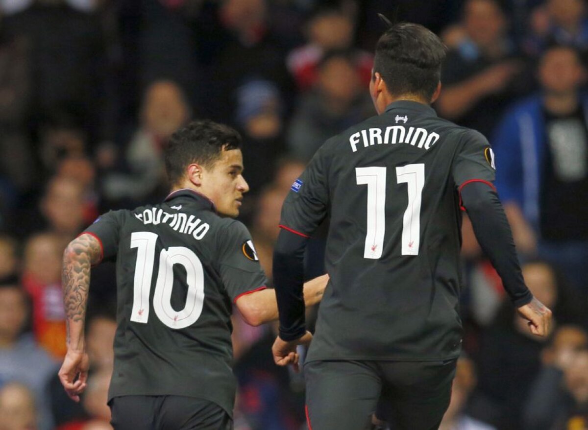 VIDEO+FOTO Europa League și-a desemnat sfertfinalistele » United eliminată de Liverpool! Fără Radu, Lazio a fost umilită pe teren propriu