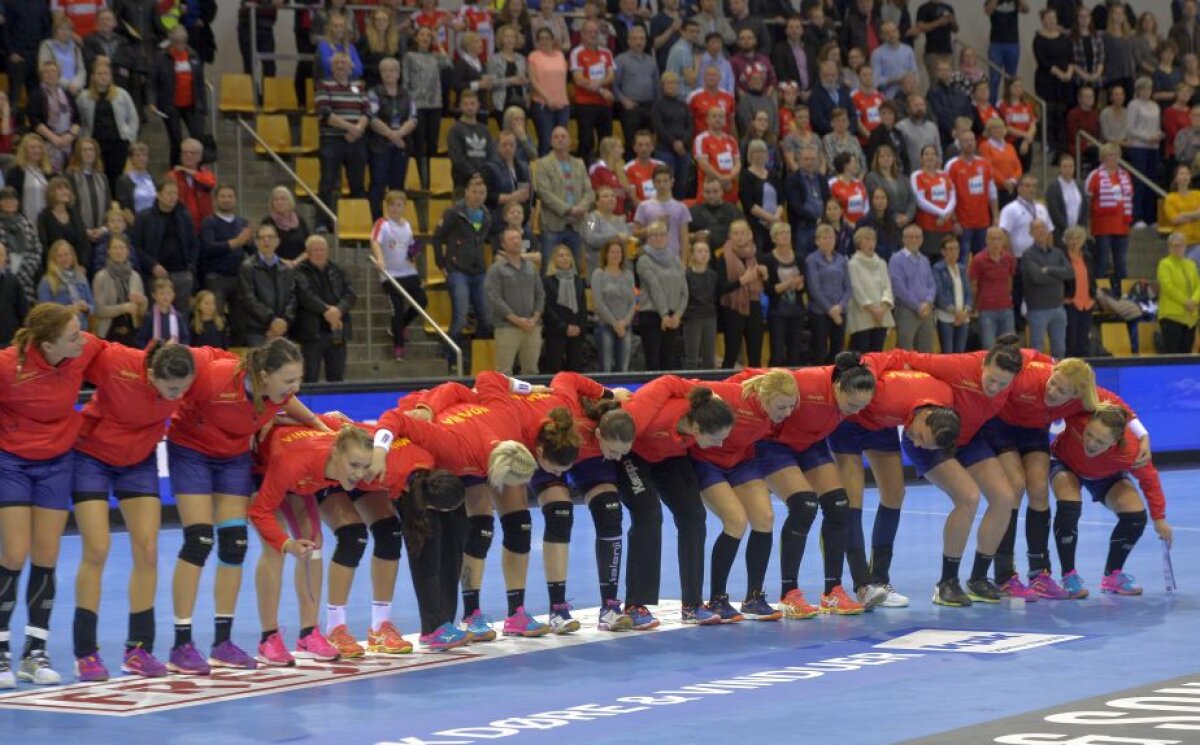 FOTO BOMBARDAMENT! România pune la pământ Danemarca în primul meci pentru Rio! #BravoFETELOR